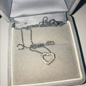 Diamond Heart shaped pendant